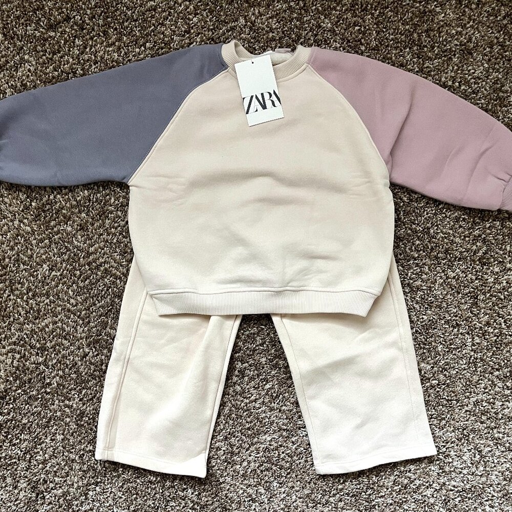 NEW ZARA Kids - Sweat Set - Size 4T